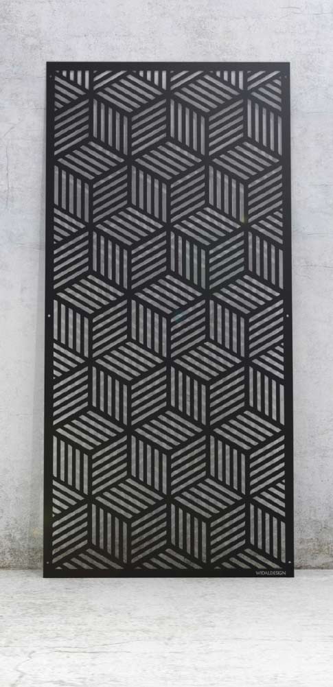 Laserskuren design i metall med monster Paket WidalDesign