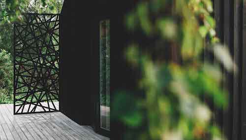 Skärmväggar insynsskydd dekorskärmar laserskuret mönster design altan uteplats WidalDesign_