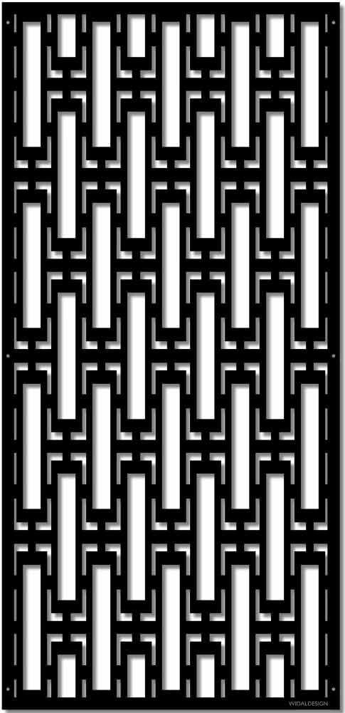 Mönster WidalDesign Insynsskydd Stavar