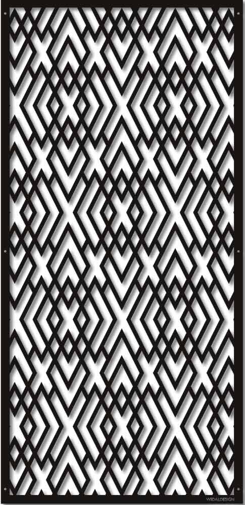 Mönster WidalDesign Insynsskydd Romber